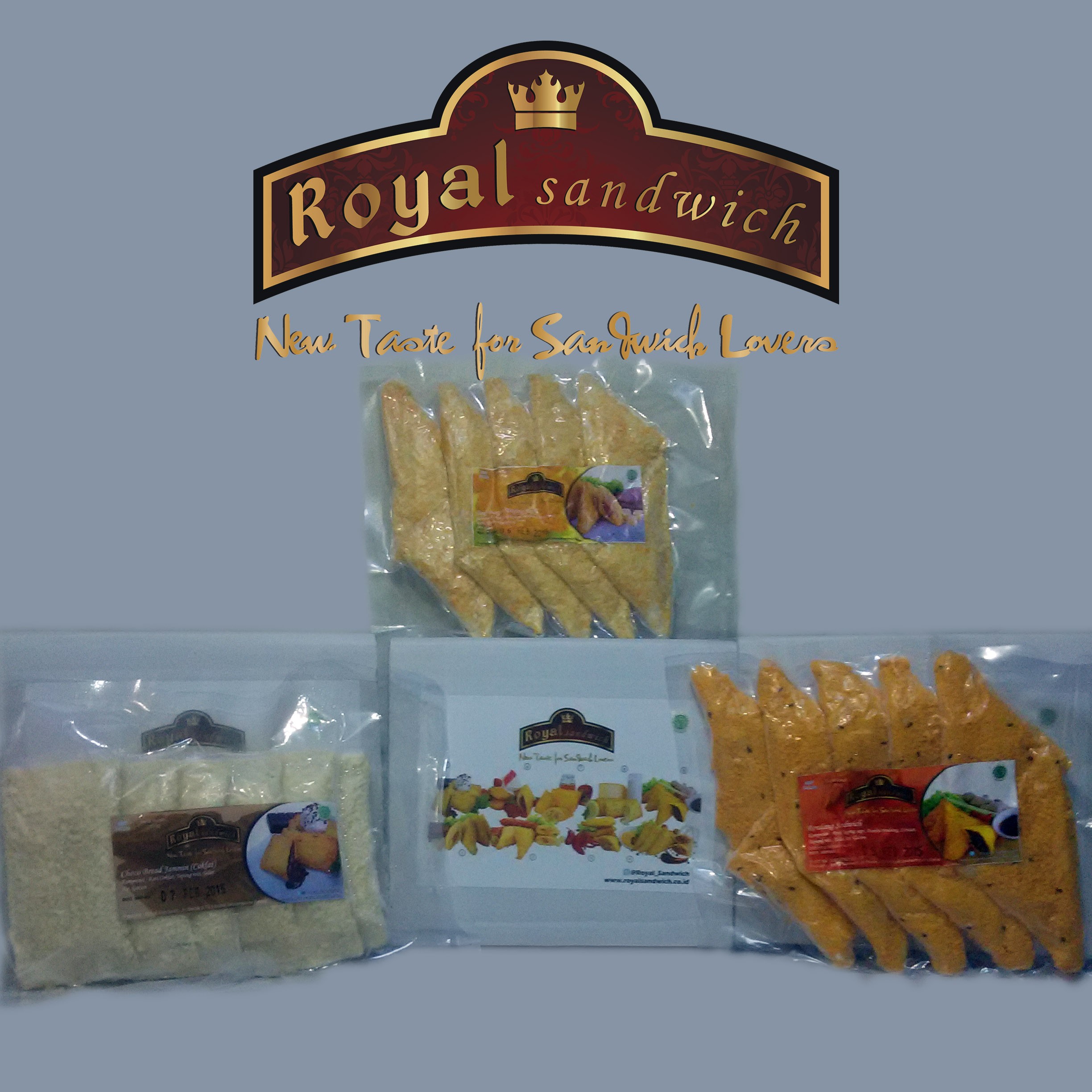 Paket Sandwich 3 Varian Rasa (Choco Bread Jammin, Beef Burger Sandwich, Rendang Sandwich) 