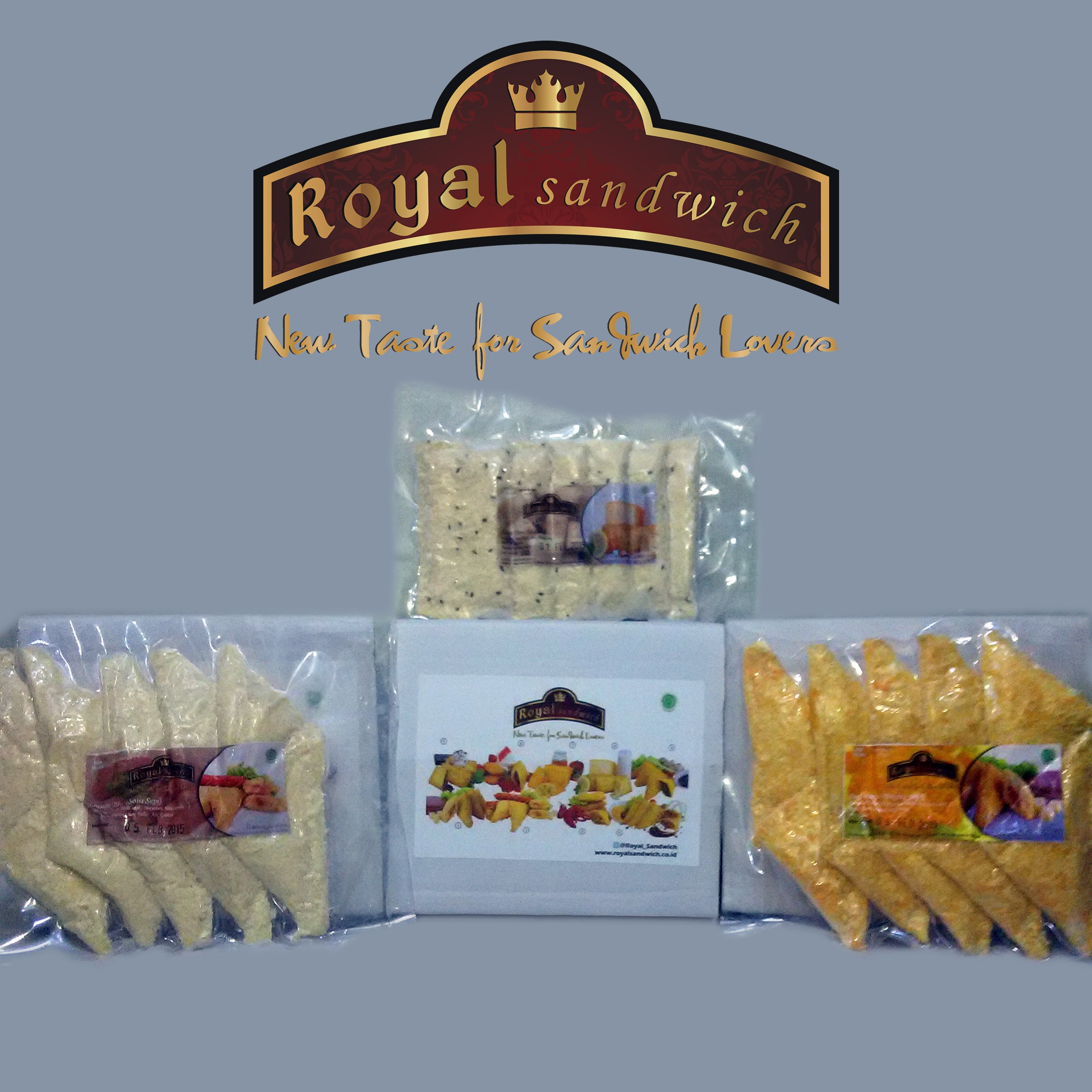 Paket Sandwich 3 Varian Rasa (Sausage Beef Sandwich, Sweet Cheese Sandwich, Beef Burger Sandwich)