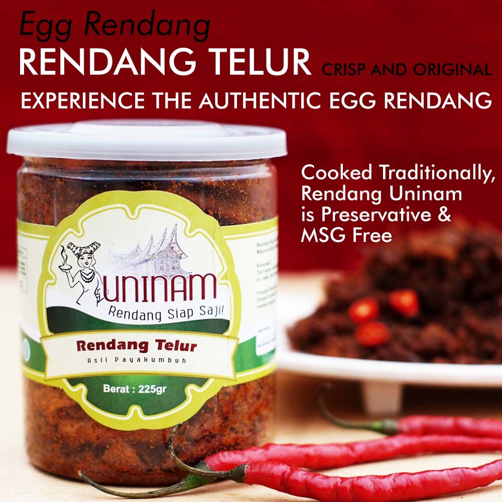 Rendang Telor (225 gr)