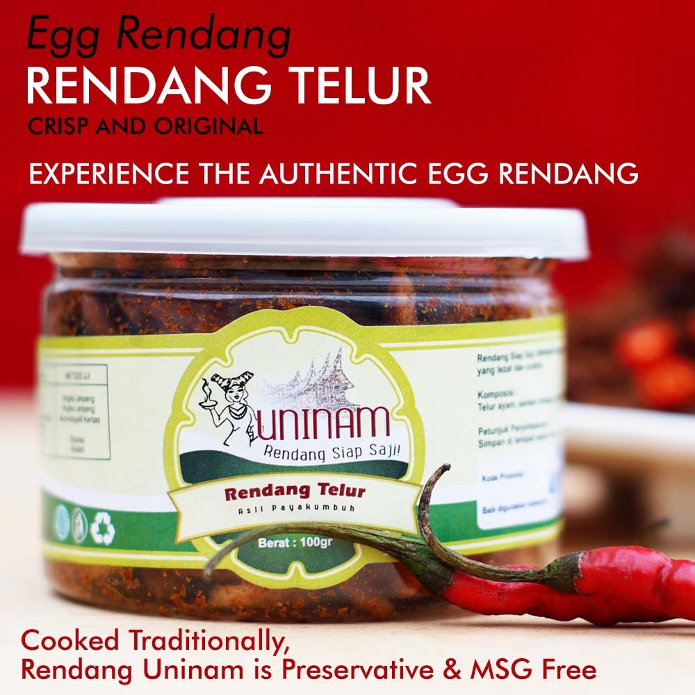 Rendang Telor Uninam (Isi 2)