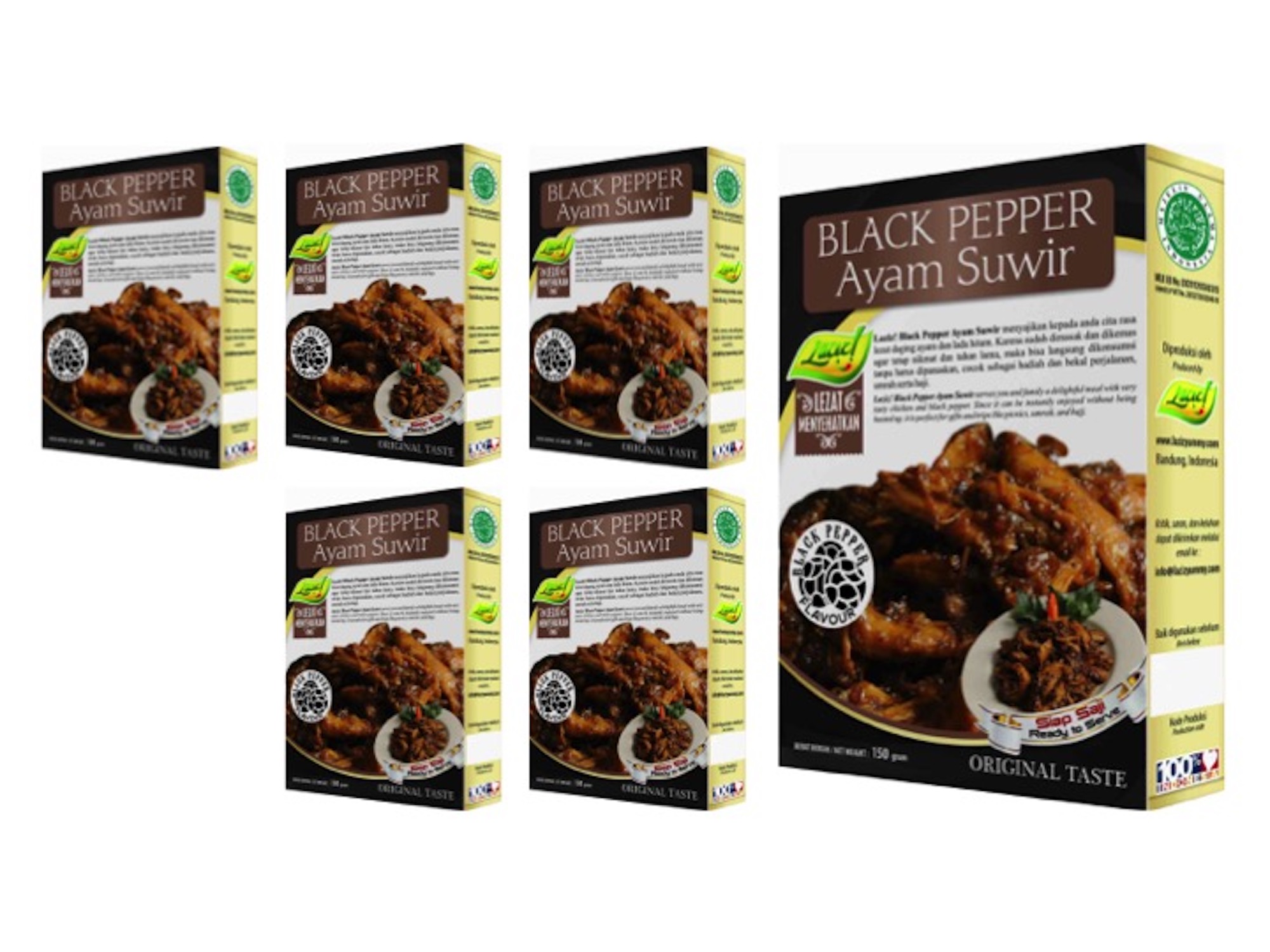 6 BLACK PEPPER AYAM SUWIR