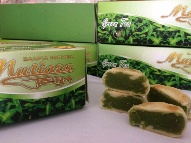 BAKPIA PATHOK MUTIARA JOGJA GREENTEA ISI 20