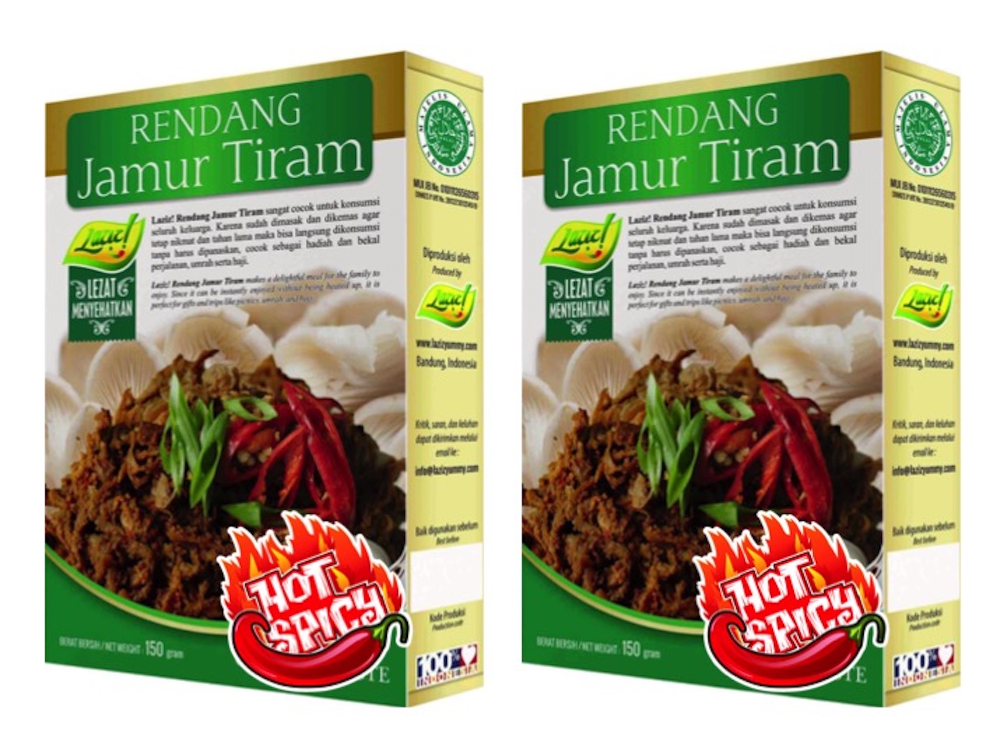 2 RENDANG JAMUR TIRAM HOT SPICY