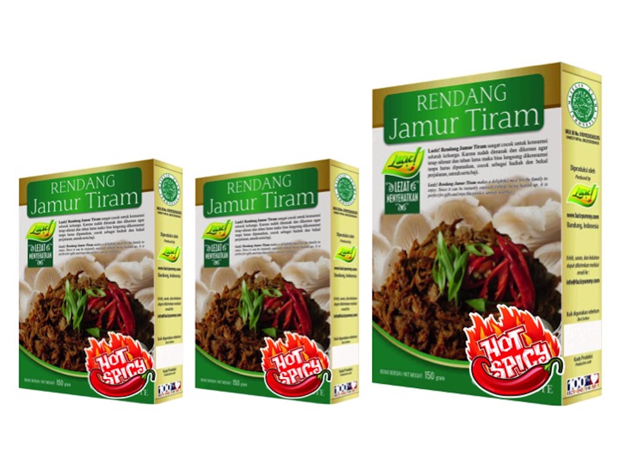 3 RENDANG JAMUR TIRAM HOT SPICY