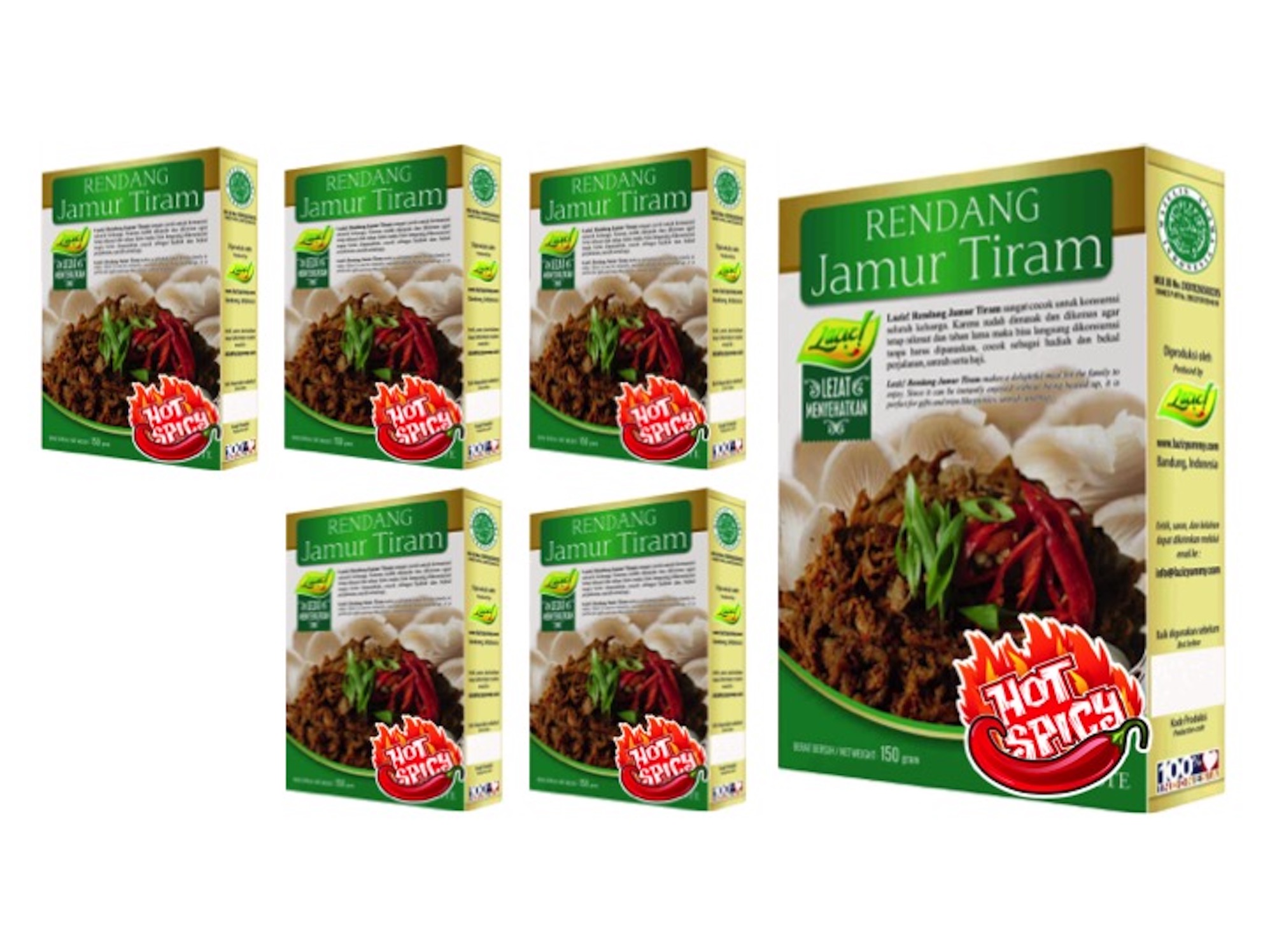 6 RENDANG JAMUR TIRAM HOT SPICY