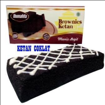 Brownies Ketan Coklat