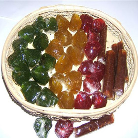 Dodol Buah (Campuran Aneka Buah) Keranjang 160 GR (Isi 2)