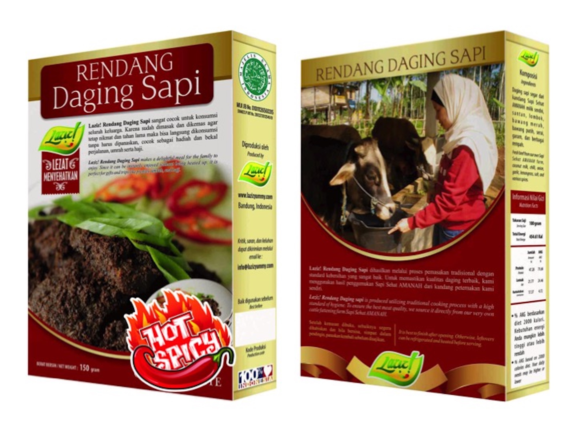 RENDANG DAGING SAPI HOT SPICY