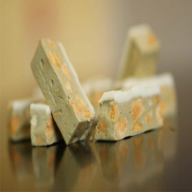 Green Tea Almond Nougat