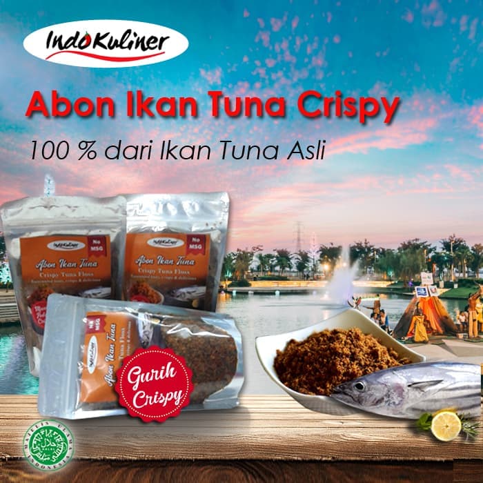 ABON CRISPY TUNA 150GR