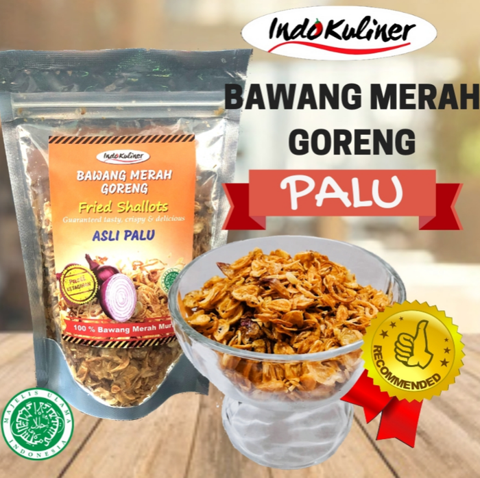 BAWANG MERAH GORENG PALU 100GR