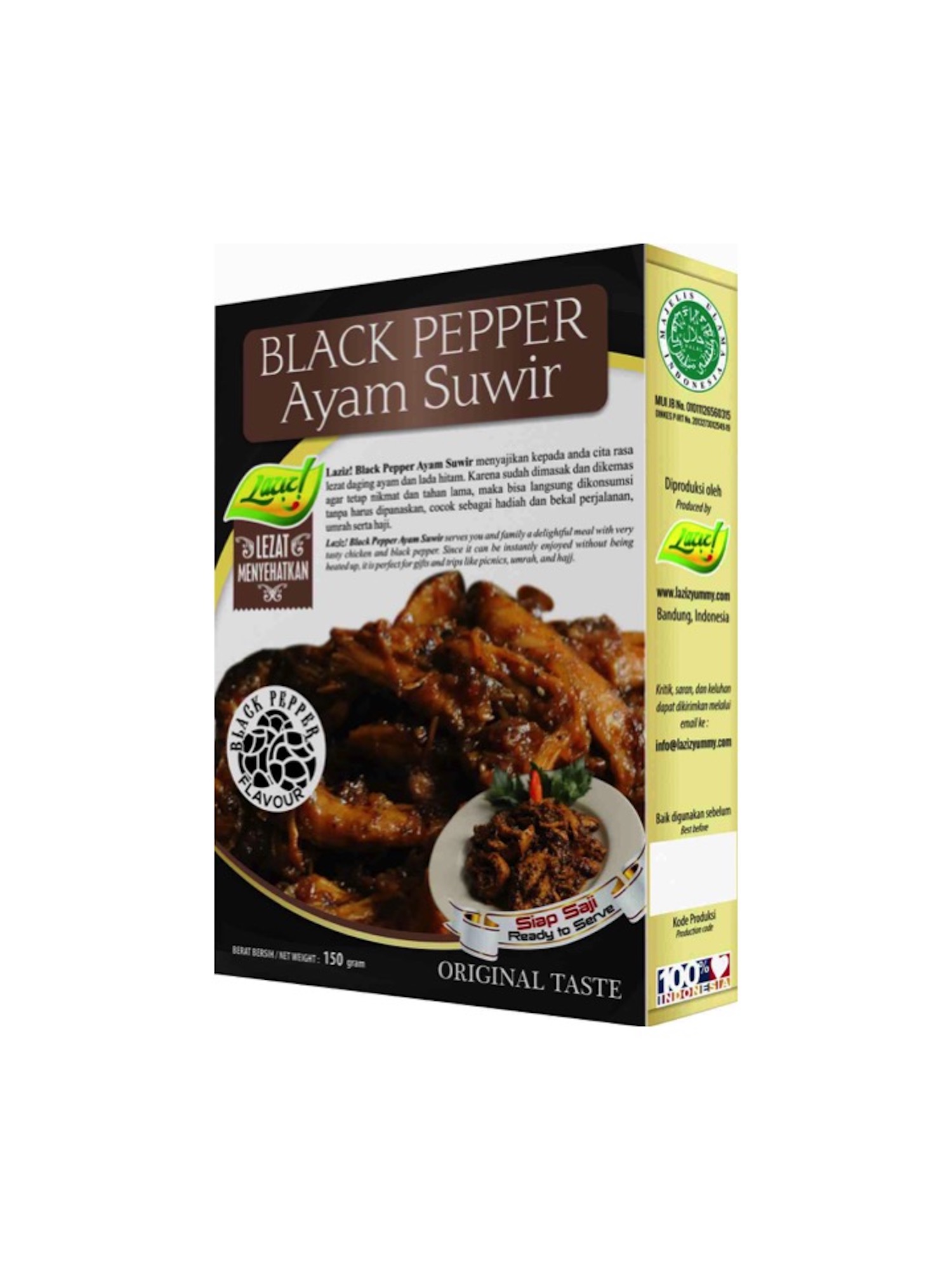 BLACK PEPPER AYAM SUWIR KAI LAZIZ FOOD