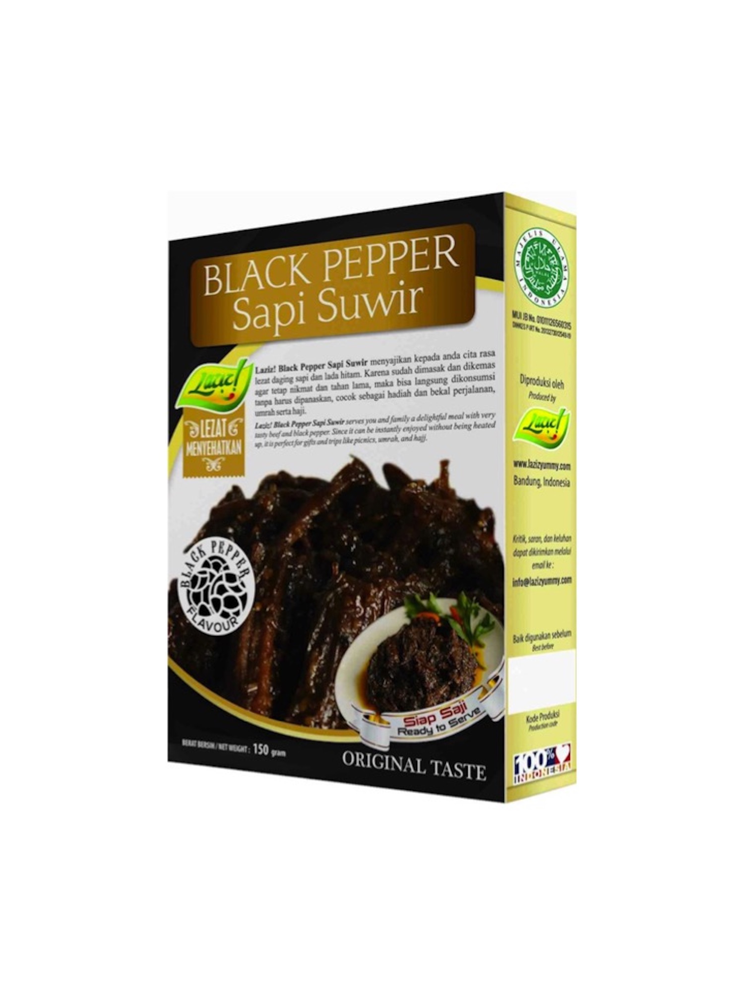 BLACK PEPPER SAPI SUWIR KAI LAZIZ FOOD