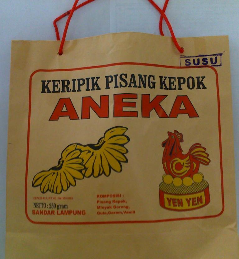 Keripik Bks Pisang Kepok Aneka Susu (Isi 3 Bks)