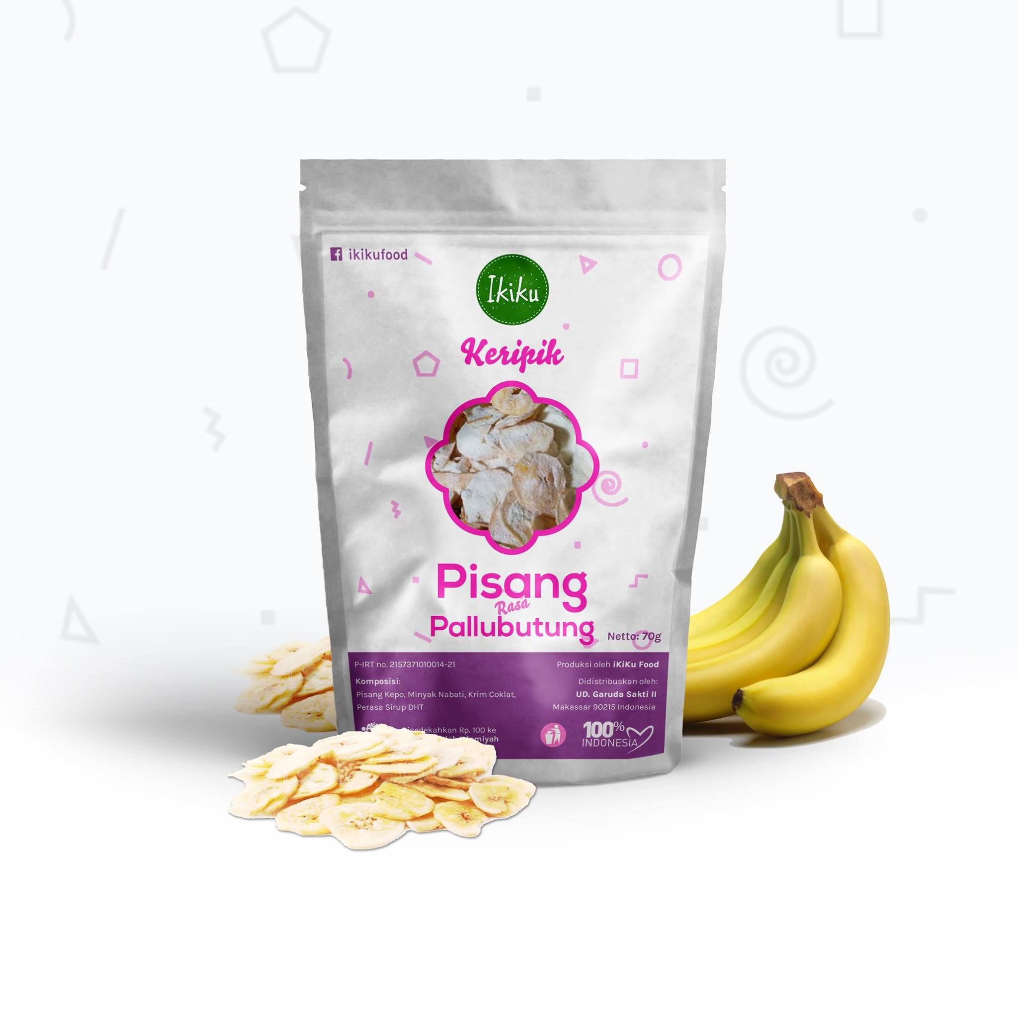 KERIPIK PISANG PALLUBUTUNG (2 PACK)