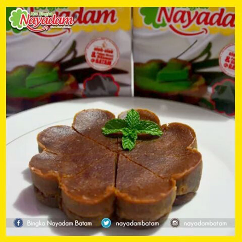 Kue Bingka Bakar Nayadam Rasa Coklat