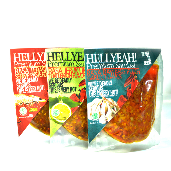 Paket Sambal Hellyeah (Isi 3)