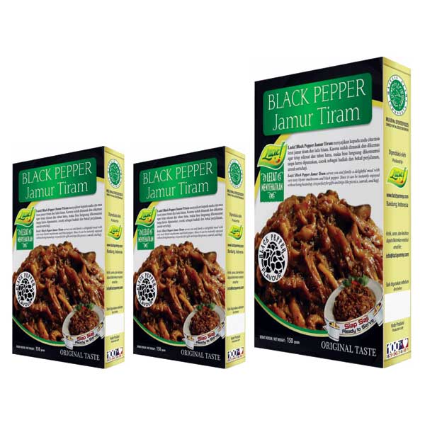 3 Black Pepper Jamur Tiram