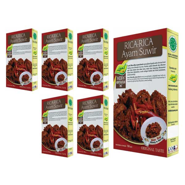 6 Rica-Rica Ayam Suwir