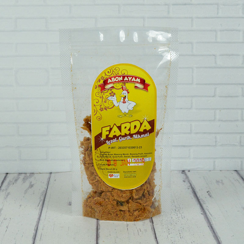 ABON AYAM FARDA (ISI 2 @60GR)