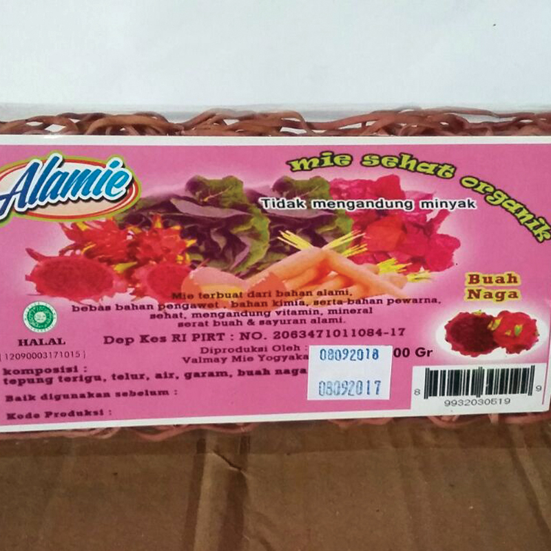 MIE NON BUMBU BUAH NAGA ( 5 Pack )