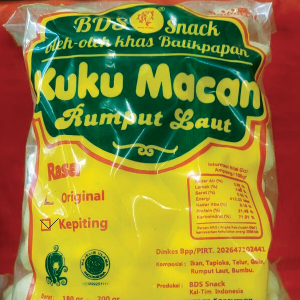 Kuku Macan Kepiting ( 3 Pack )