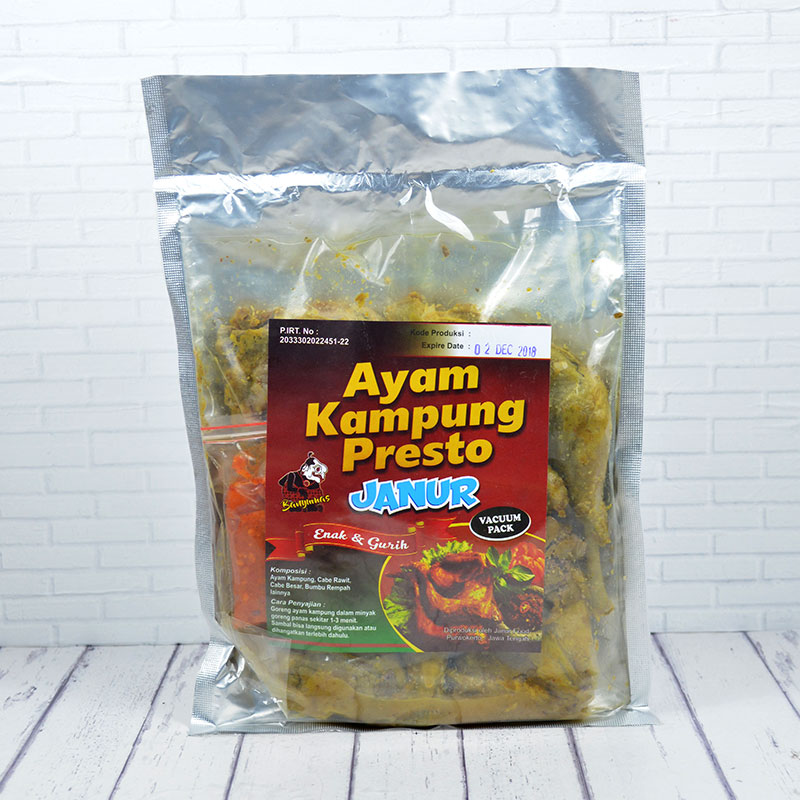 AYAM KAMPUNG PRESTO DAN SAMBAL