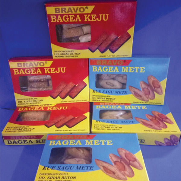 Bagea Mete Keju ( 2 Pack Kemasan Dus )