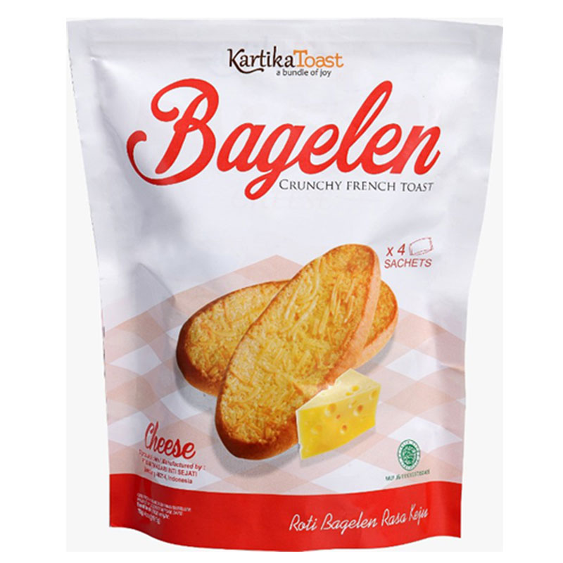 BAGELAN CHEESE KARTIKA TOAST ISI 2 PACK @ 78 GR