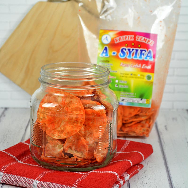 KERIPIK TEMPE BALADO (ISI 3 PACK @150GR)