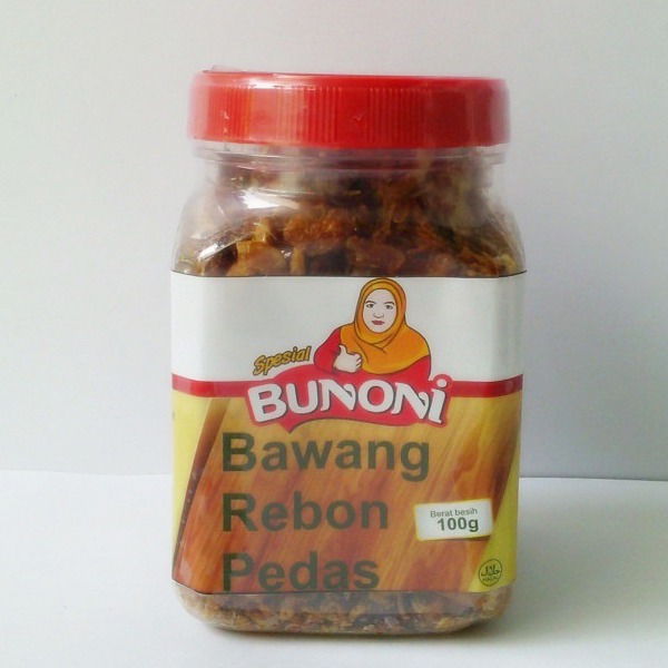 Bawang Rebon Pedas Spesial Bunoni 100gr 