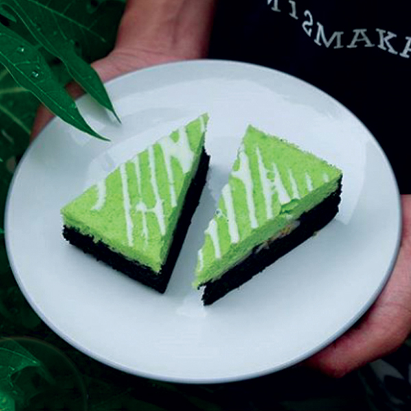 BROWNIES PANDAN