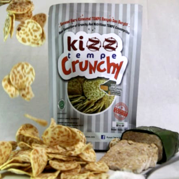 KIZZ TEMPE CRUNCHY ORIGINAL ISI 2 PACK @75GR