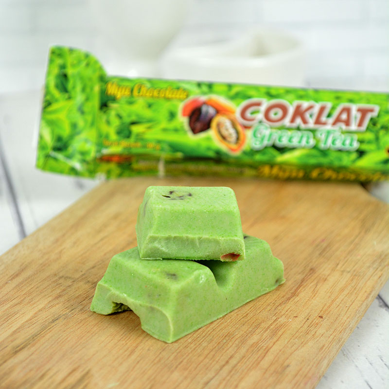 COKLAT GREEN TEA KEJU (ISI 2 @30GR)