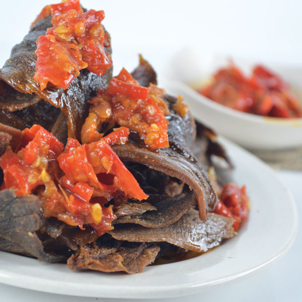 Dendeng Balado Kering