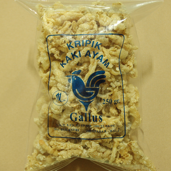 Kripik Ceker Gallus (250gr)