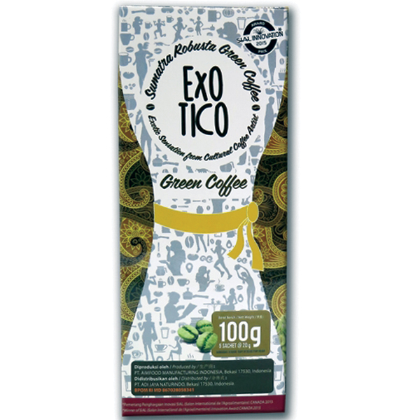 Exotico Sumatra Robusta Green Coffee