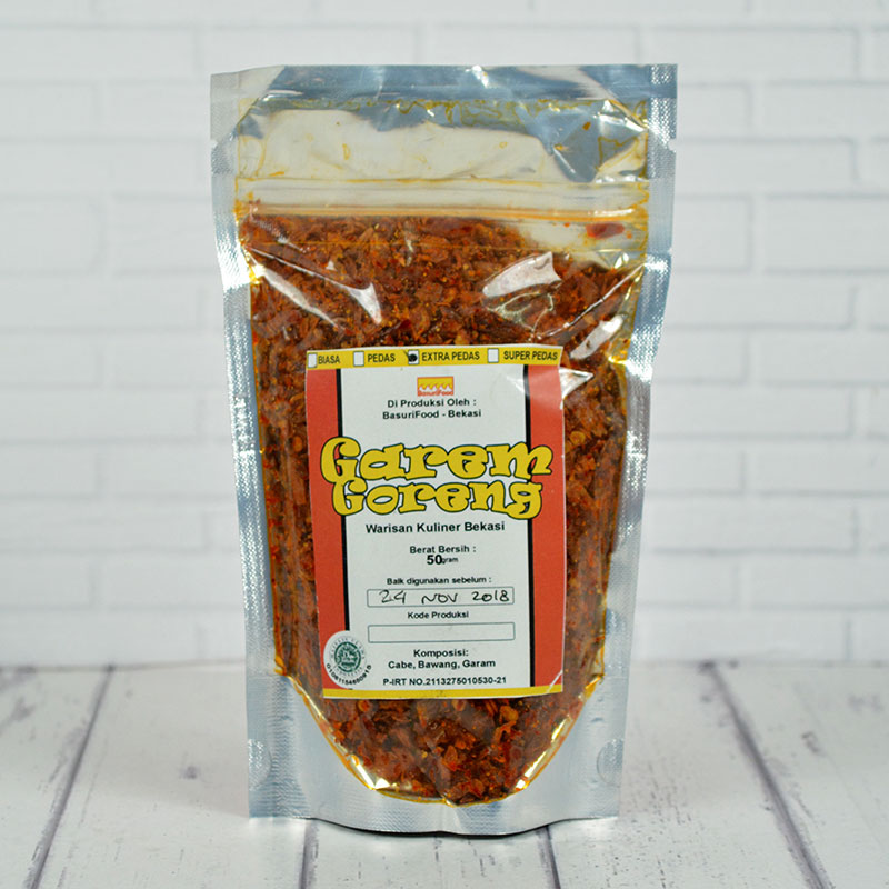 Garem Goreng Level Extra Pedas (Isi 3 pack @50gr)