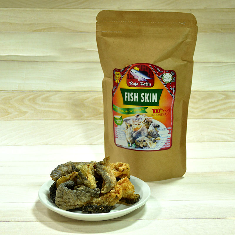 FISH SKIN ORIGINAL FOOD MATANG (ISI 2 PACK @500GR)