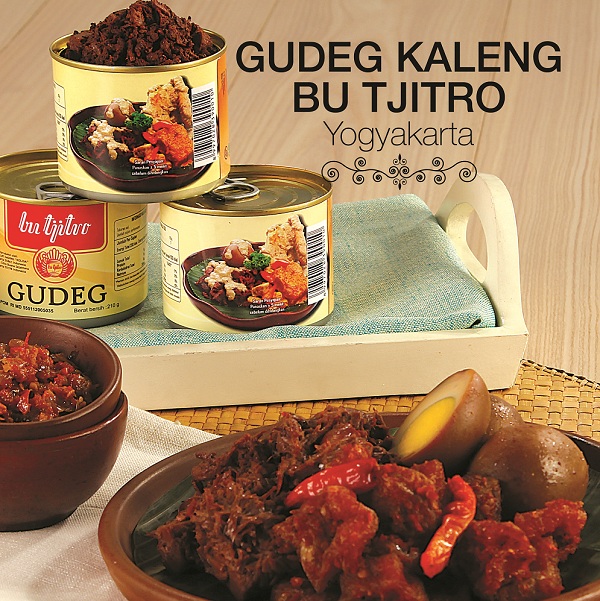 GUDEG BU TJITRO KALENG PEDAS 250 GR