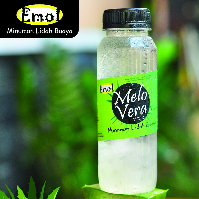 MELOVERA MINUMAN LIDAH BUAYA ISI 2 BOTOL @250ML