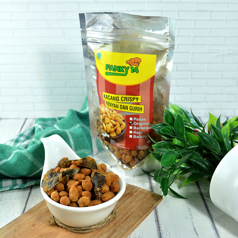 KACANG CRISPY ISI 2 PACK @150GR