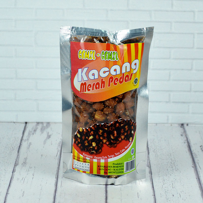 KACANG MERAH PEDAS (ISI 3 PACK @100GR)