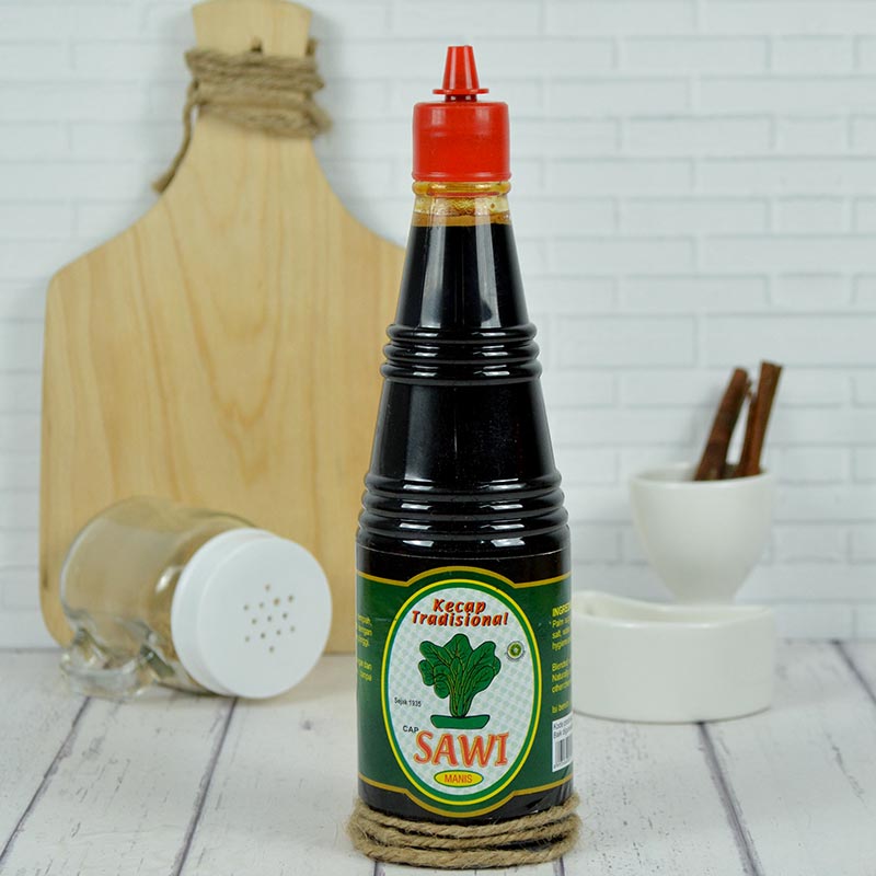 KECAP MANIS CAP SAWI PET 275ML (ISI 2 BOTOL)