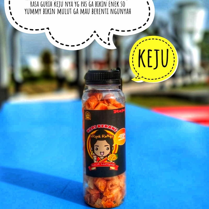 NYAI KERANG RASA KEJU 200GR POUCH