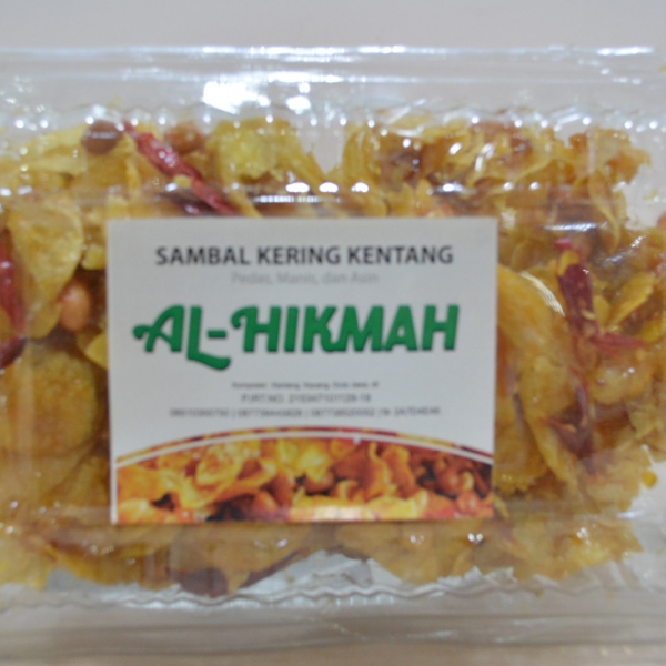 Sambel Kering Kentang Al Hikmah 250gr (Isi 2 pack)