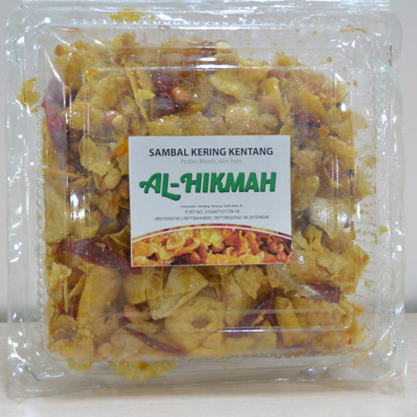 Sambel Kering Kentang Al Hikmah 500gr (Isi 2 pack)