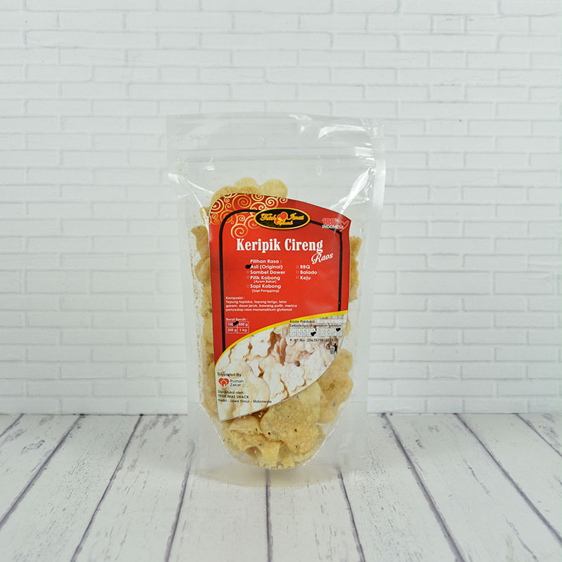 KERIPIK CIRENG ORIGINAL (ISI 2 @100GR)