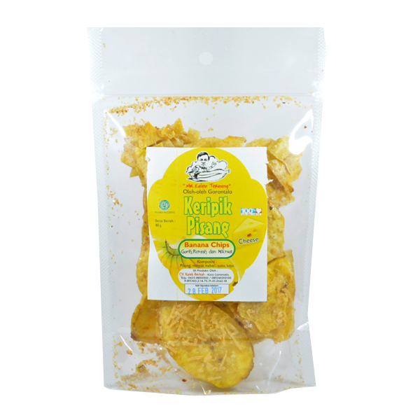 Keripik Pisang Cheese (Isi 3 Pack)