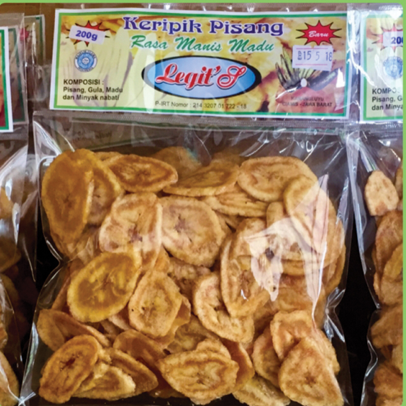 Keripik Pisang Madu ( 2 Pack )